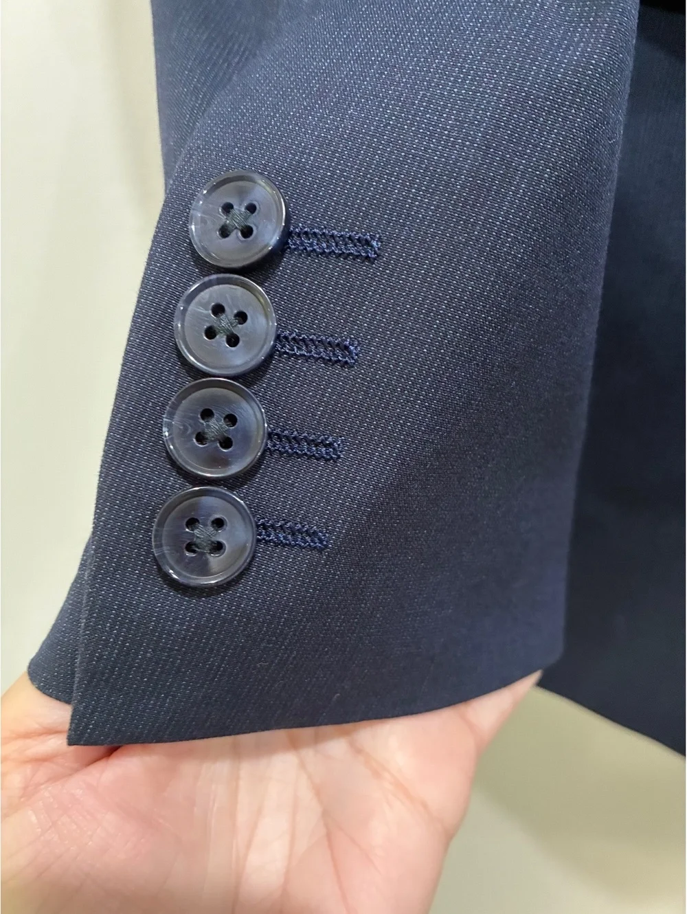 J. Ferrar Slim Fit Navy Blue Men's Blazer Suit Jacket